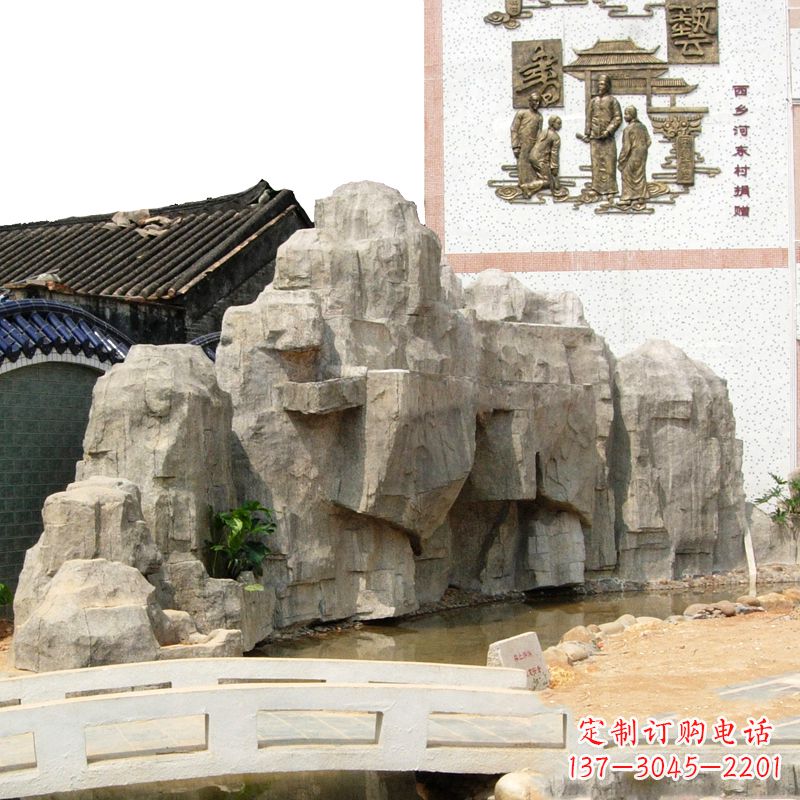 湖州塑石假山雕塑
