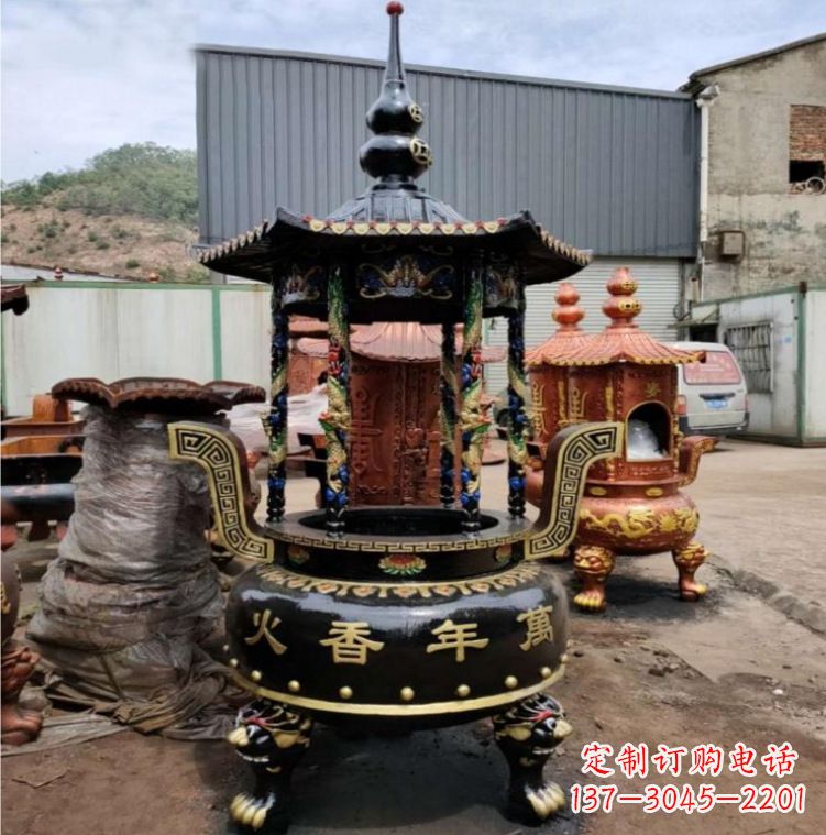 湖州铁香炉铜雕