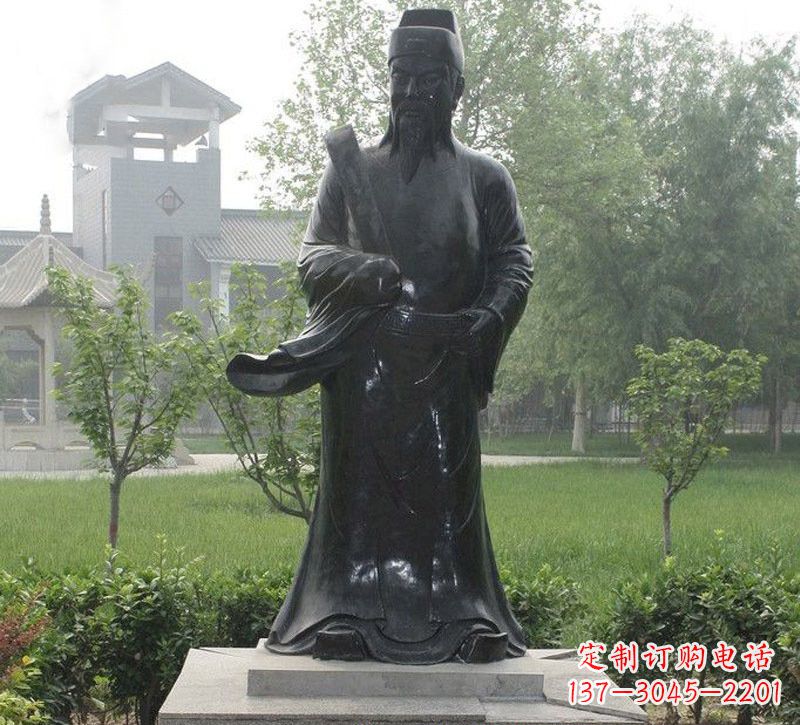 湖州铜雕八仙曹国舅