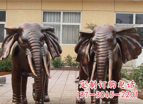 湖州铜雕大象222