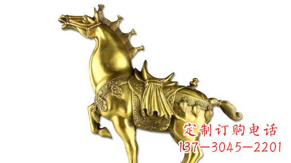 湖州铜雕马公园动物雕塑