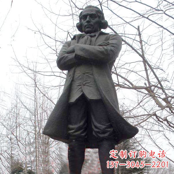 湖州瓦特公园铜雕塑像