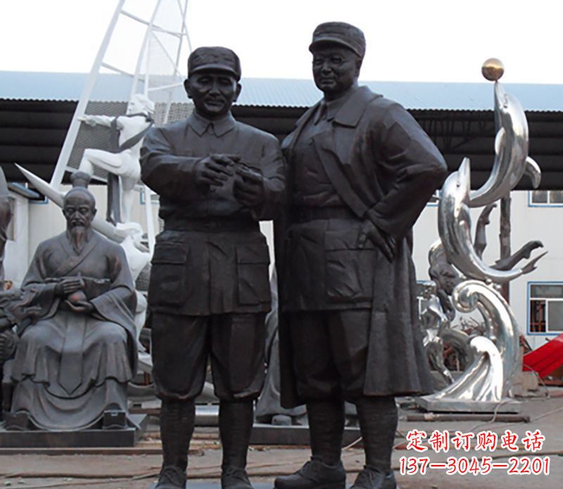 湖州伟人邓小平雕塑