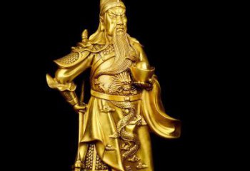 湖州关公铜雕，传承古典传统