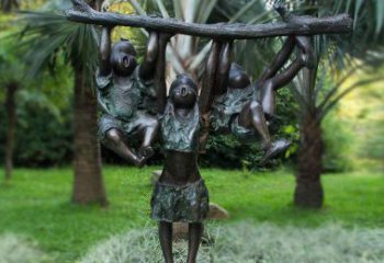 湖州铜雕树枝是中领雕塑专为儿童设计制作的一种…