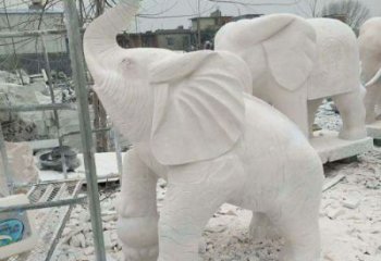 湖州企业景观招财大象雕塑