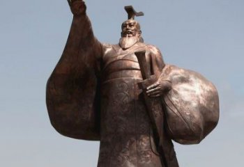 湖州秦始皇铜雕精美塑像，让历史回溯至您身边