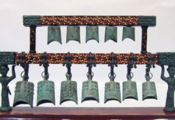 湖州青铜编钟古代乐器雕塑