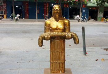 湖州昆仑山神农雕塑像，传承古老艺术