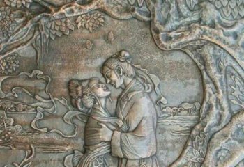 湖州铜浮雕：神话中的爱情故事——牛郎织女