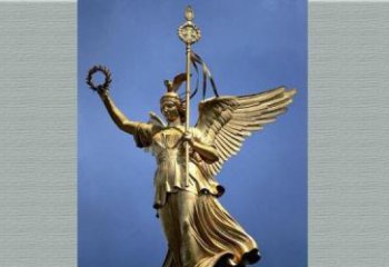 湖州优雅的胜利女神铜雕