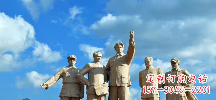 湖州五大伟人石雕