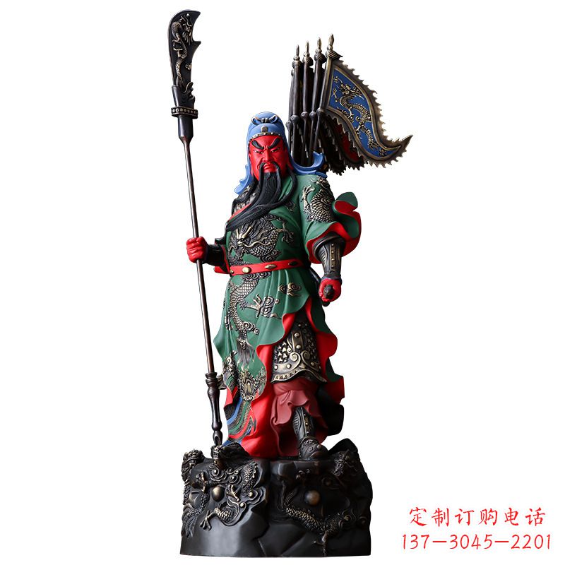 湖州武财神关二爷雕塑
