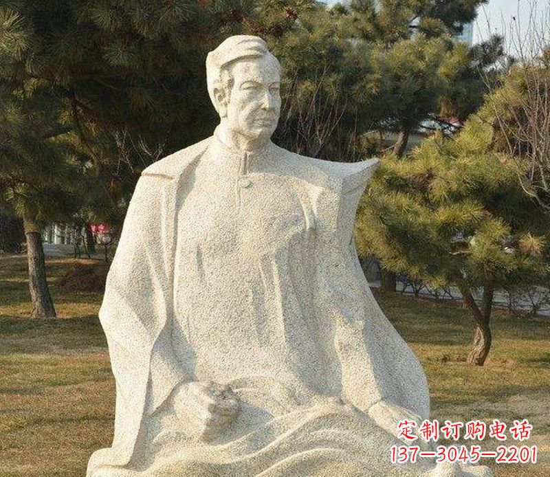 湖州冼星海音乐名人石雕
