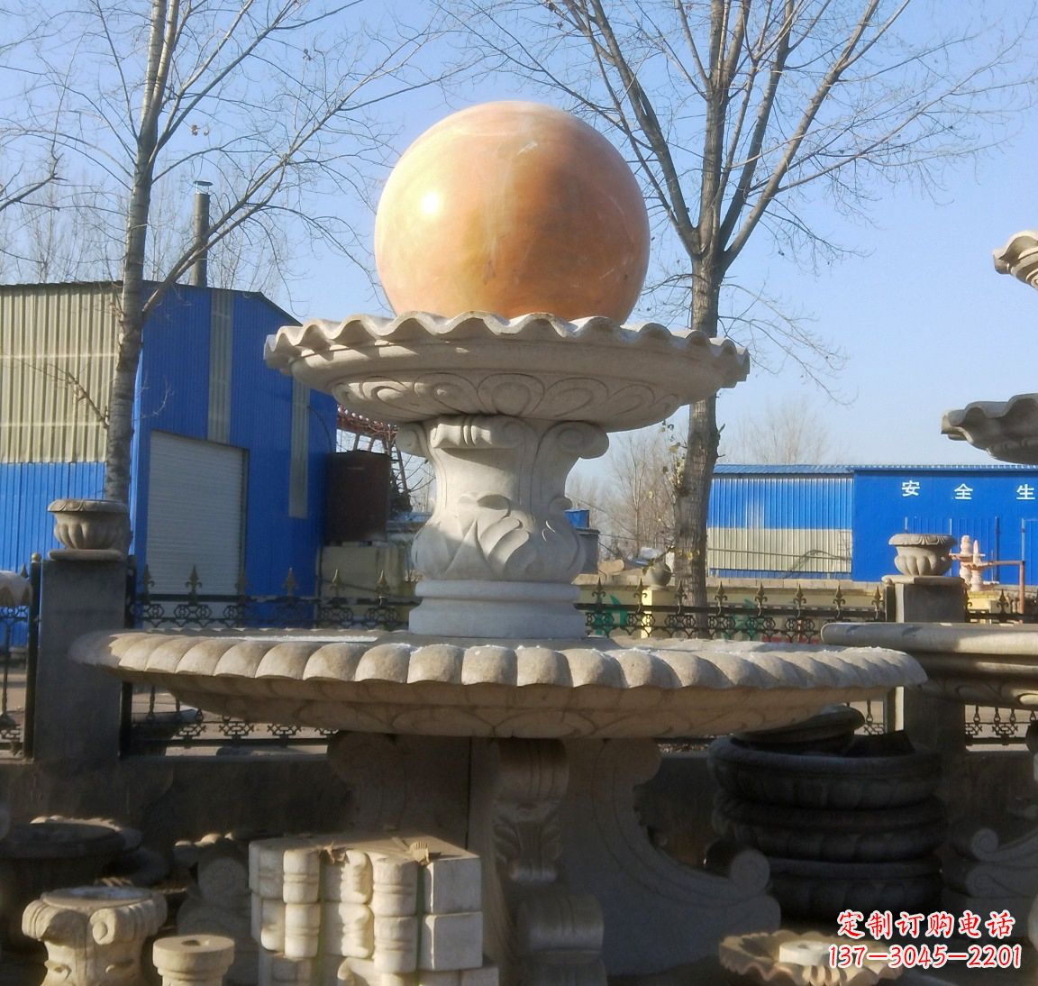 湖州现代风水球