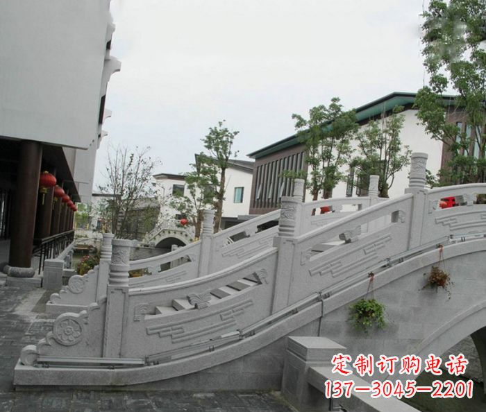 湖州小区景观大理石拱桥