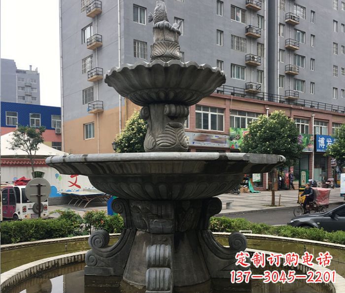 湖州小区景观仿古喷泉石雕