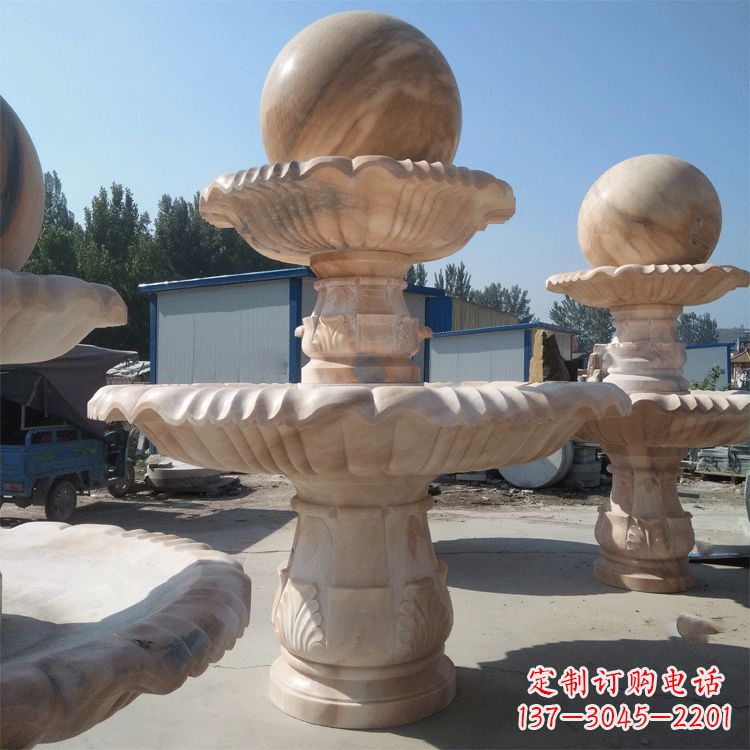湖州一米的喷泉石雕