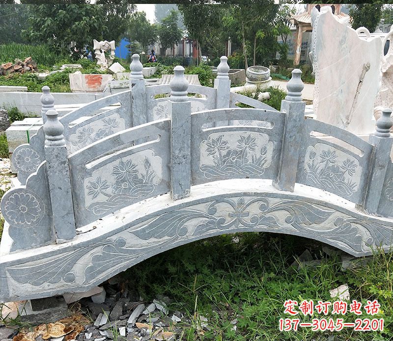 湖州园林仿古石拱桥景观石雕 (3)