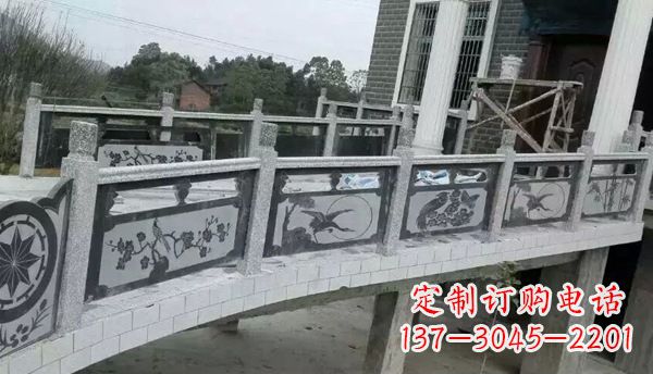 湖州园林仿古石栏板景观石雕 (10)