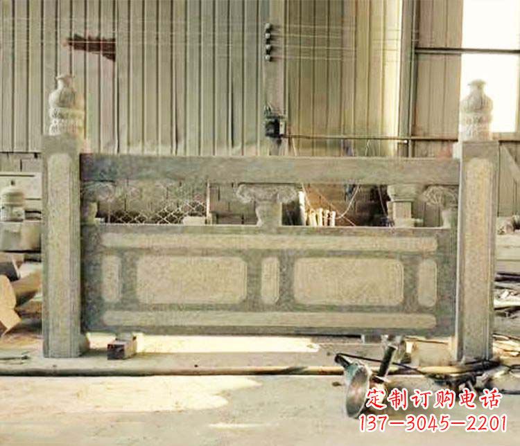 湖州园林仿古石栏板景观石雕