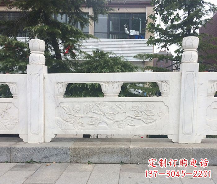 湖州园林景观大理石浮雕栏板 (2)