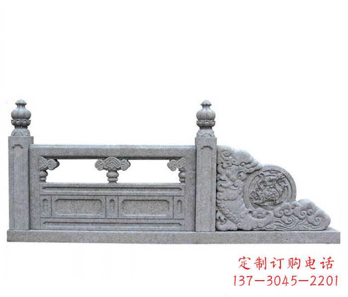 湖州园林景观大理石栏板雕塑 (2)