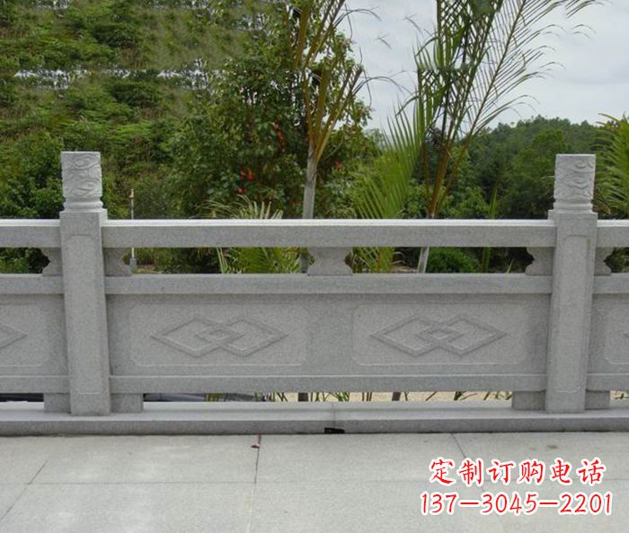 湖州园林景观大理石栏板雕塑 (3)