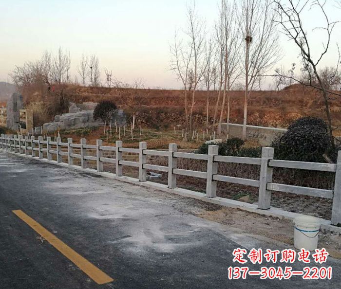 湖州园林景观大理石栏杆石雕 (2)