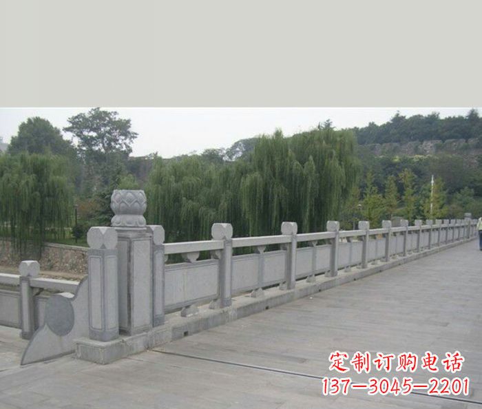 湖州园林景观大理石栏杆石雕 (4)
