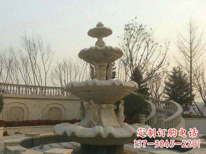 湖州园林景观大型喷泉石雕 (2)