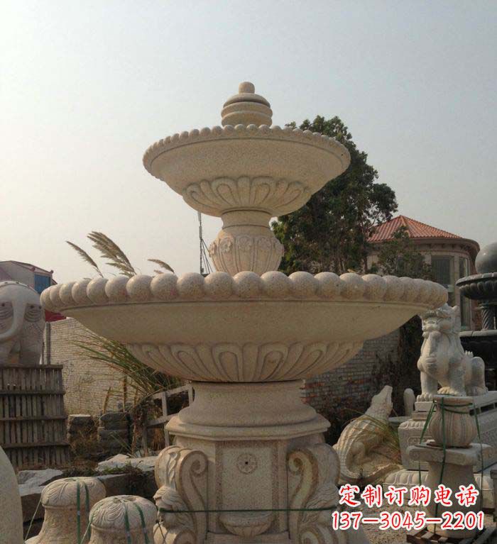 湖州园林景观大型喷泉石雕