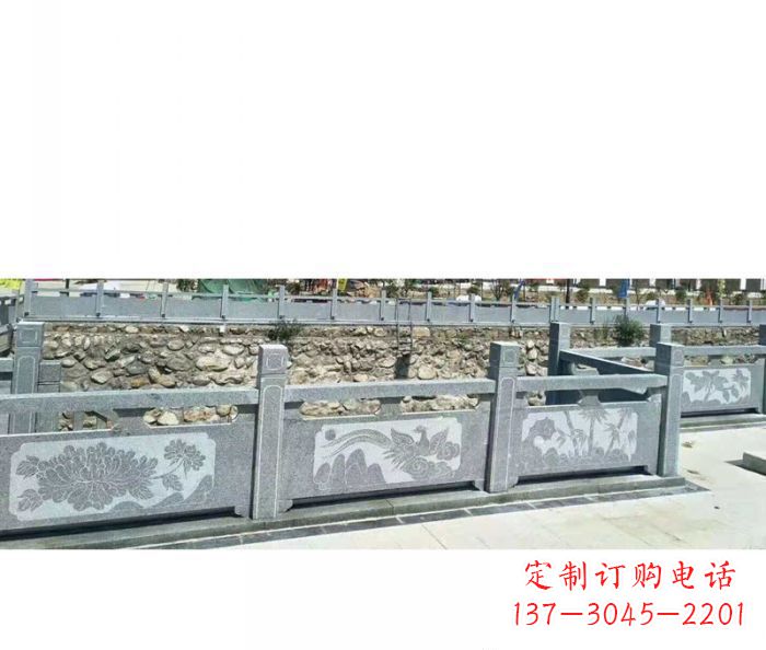 湖州园林景观仿古石雕栏板 (5)