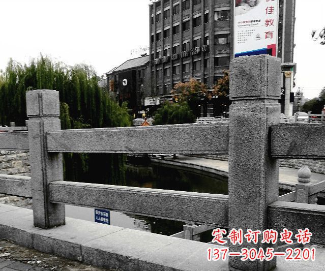湖州园林景观仿古石雕栏板 (9)