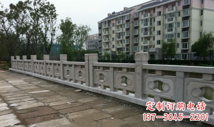 湖州园林景观真山桥石雕栏板 (3)