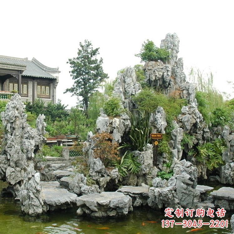 湖州园林庭院奇石假山