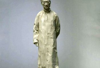 湖州徐悲鸿雕塑像石雕历史名人雕像