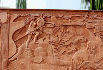 湖州中国远古文化浮雕