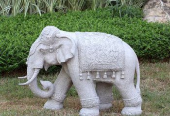 湖州中式石雕大象