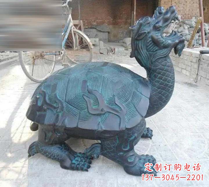 湖州铸铜龙龟雕塑222