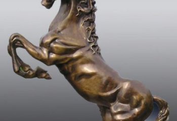 湖州铸铜工艺-马雕塑