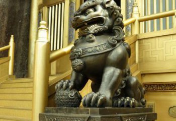 湖州铸铜狮子北京狮铜雕