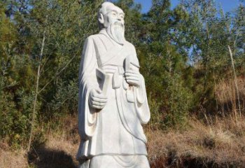 湖州祖冲之汉白玉石雕像-公园景区中国古代名人雕塑